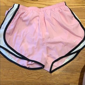 Pretty pink nike shorts